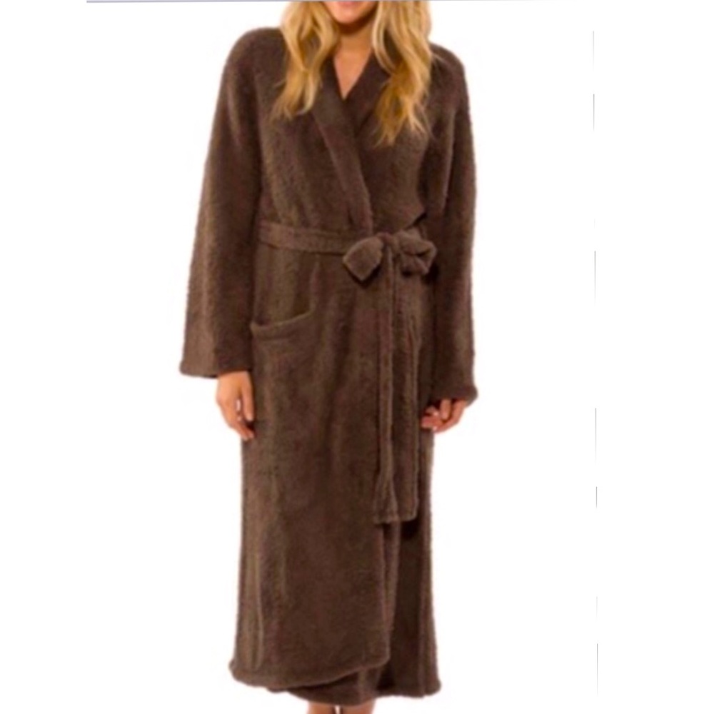 Barefoot dreams espresso robe...never worn